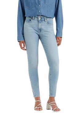 Hose Jeans Levi's 711 Double Button Azul