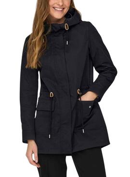 Parka Only Louise Schwarz für Damen