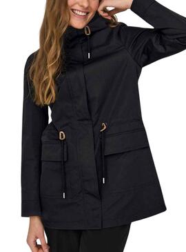 Parka Only Louise Schwarz für Damen