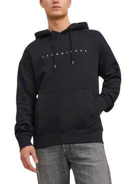 Sweatshirt Jack & Jones Estar Schwarz für Herren