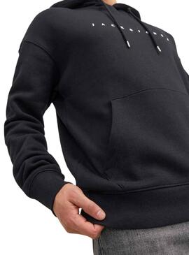 Sweatshirt Jack & Jones Estar Schwarz für Herren