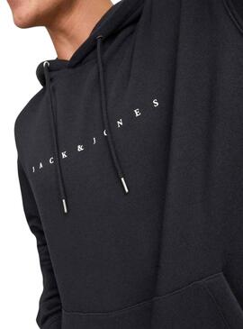 Sweatshirt Jack & Jones Estar Schwarz für Herren