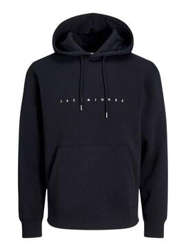 Sweatshirt Jack & Jones Estar Schwarz für Herren