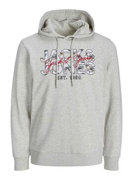 Sweatshirt Jack & Jones Chill-Form Grau Herren