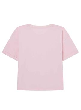 T-Shirt Pepe Jeans Nicky Rosa für Mädchen