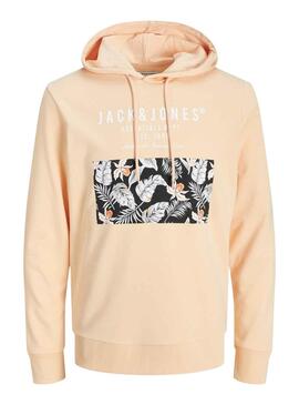 Sweatshirt Jack & Jones Chill Shape Koralle Herren