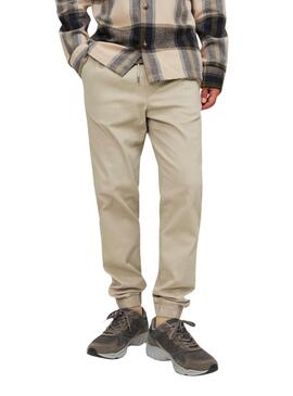 Hose Jack & Jones Gordon Dave Jogger Beige