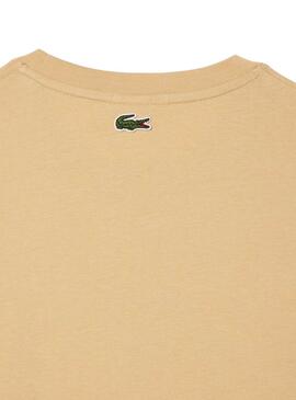 T-Shirt Lacoste Timeless Beige Herren und Damen