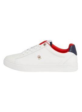 Sneakers Tommy Hilfiger Court Weiss für Damen