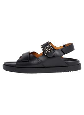 Sandalen Tommy Hilfiger Hardware Schwarz für Damen