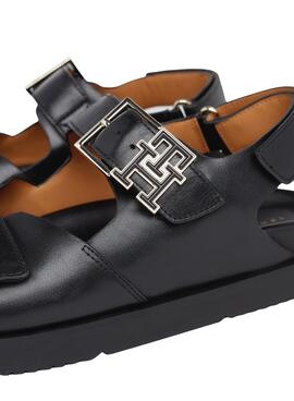 Sandalen Tommy Hilfiger Hardware Schwarz für Damen