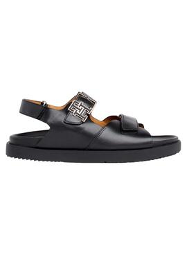 Sandalen Tommy Hilfiger Hardware Schwarz für Damen