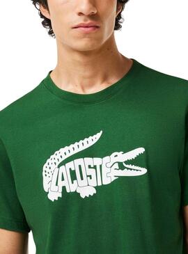 T-Shirt Lacoste Ultradry Grün für Herren