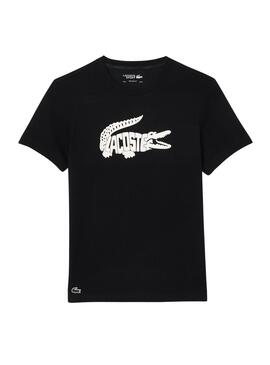 T-Shirt Lacoste Ultradry Schwarz für Herren