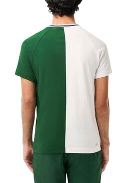T-Shirt Lacoste Tenis Grün für Herren