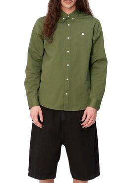 Camisa Carhartt Madison Grün für Herren