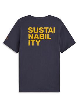 T-Shirt Ecoalf Sustano Marino für Herren