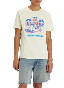 T-Shirt Levis Archiv Weiß für Herren