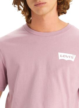 T-Shirt Levis Seasonal Lila für Herren