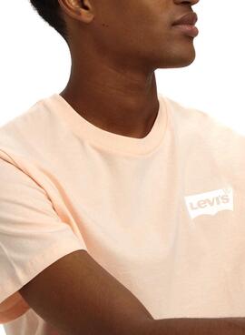 T-Shirt Levis Seasonal Pink für Herren
