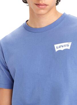 T-shirt Levis Seasonal Blau für Herren