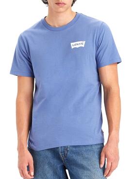 T-shirt Levis Seasonal Blau für Herren
