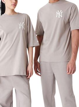 T-Shirt New Era New York Yankees League Braun