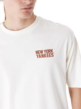T-Shirt New Era New York Yankees MLB Weiß Herren