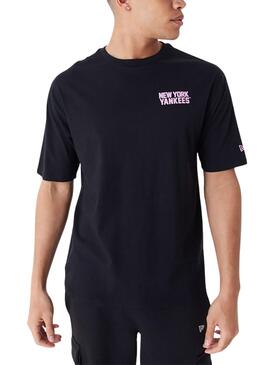 T-Shirt New Era New York Yankees MLB Schwarz Herren