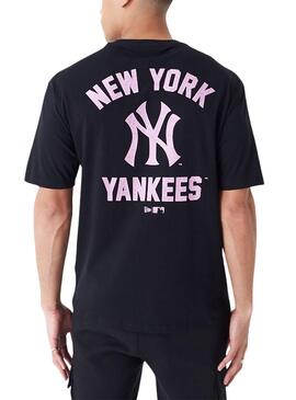 T-Shirt New Era New York Yankees MLB Schwarz Herren