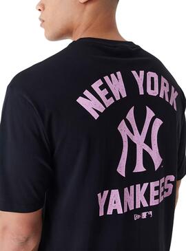 T-Shirt New Era New York Yankees MLB Schwarz Herren