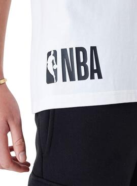 T-Shirt New Era Chicago Bulls NBA Weiß Herren