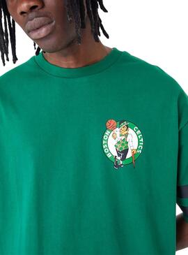 T-Shirt New Era NBA Boston Celtics Grün Herren