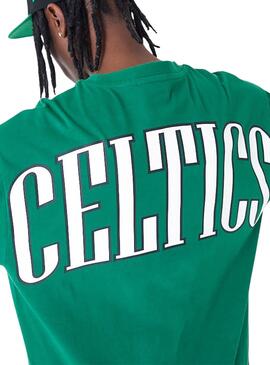T-Shirt New Era NBA Boston Celtics Grün Herren