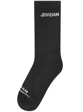 Socken Jordan Legend 6 Paare Schwarz für Kinder