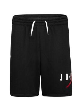 Bermudas Jordan Jumpman Nachhaltig Schwarz Kinder