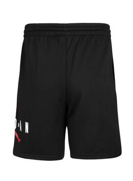 Bermudas Jordan Jumpman Nachhaltig Schwarz Kinder