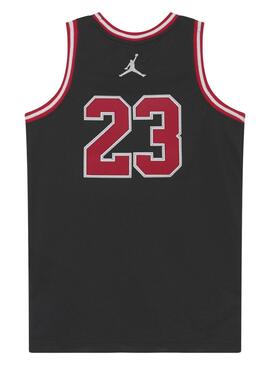 T-Shirt Jordan 23 Mesh Schwarz für Kinder.