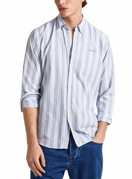 Camisa Pepe Jeans Pacific Weiß für Herren