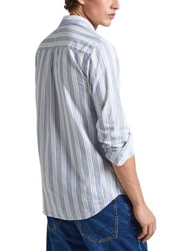 Camisa Pepe Jeans Pacific Weiß für Herren