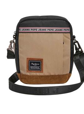 Bandolera Pepe Jeans Callum Beige für Herren.