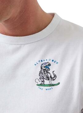 T-shirt Altonadock Wave Weiß für Herren