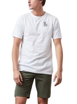 T-shirt Altonadock Wave Weiß für Herren