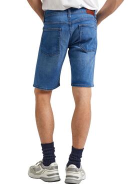 Bermuda Jeans Pepe Jeans Taper Ripped für Männer