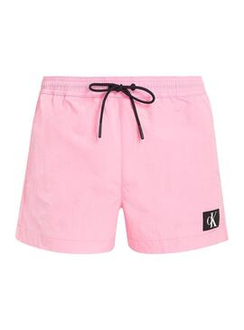 Badehose Calvin Klein Drawstring Pink für Herren