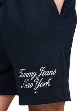 Bermuda Tommy Jeans Luxe Marine für Herren.
