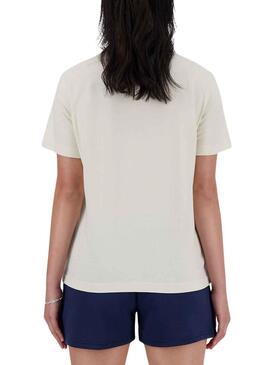 T-Shirt New Balance Sport Beige für Damen