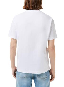 T-Shirt Lacoste Classic Weiß für Herren