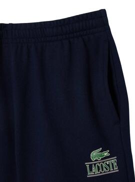 Bermuda Lacoste-Abzeichen Marineblau für Herren und Damen