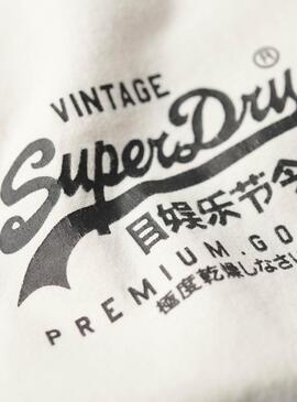 T-Shirt Superdry Tokyo Beige für Herren
